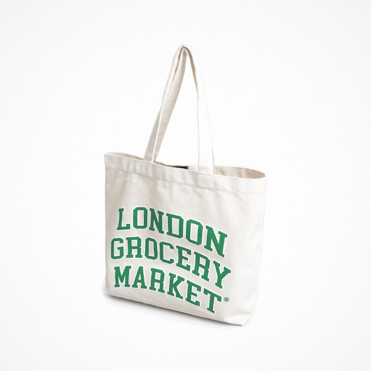 런던그로서리마켓 컬리지 로고 토트 백 College Logo Tote Bag