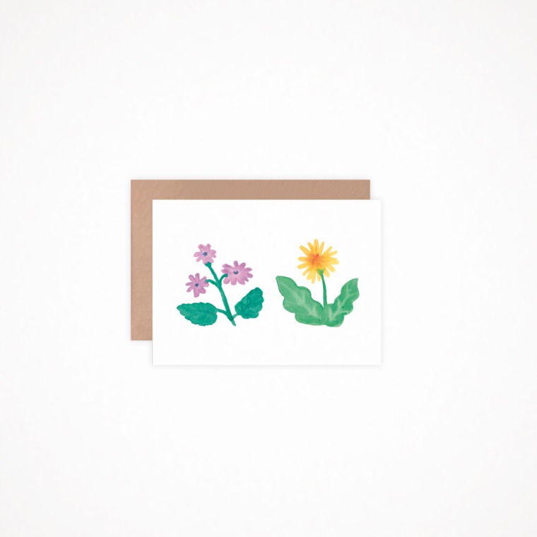 리틀룸 미니 폴딩 카드 (Flower)