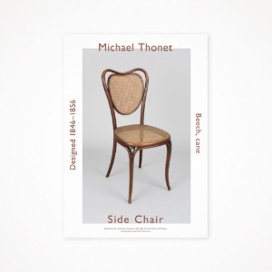 리틀룸 Classical Room A3 포스터 Side Chair
