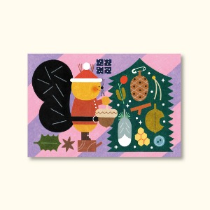 엘리김 포스트카드 (메리 크리스마스)