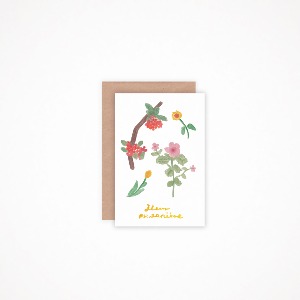 리틀룸 폴딩 카드 (Fleur Printanière)