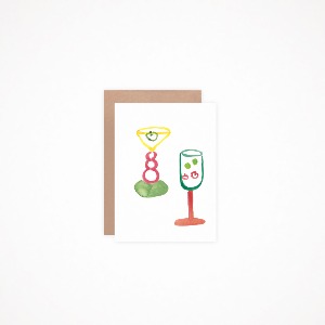 리틀룸 미니 폴딩 카드 (Wine)