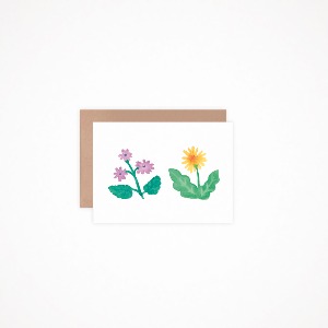 리틀룸 미니 폴딩 카드 (Flower)